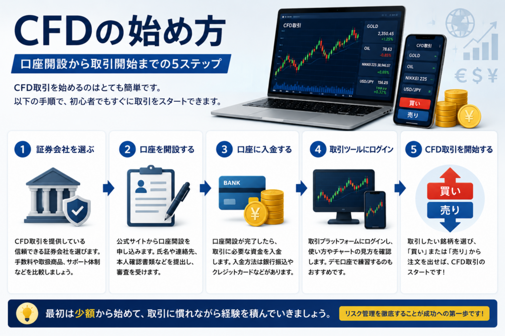 CFDで大きな利益を目指すことは可能?リスクや注意点を徹底解説 CFDの主なリスク
