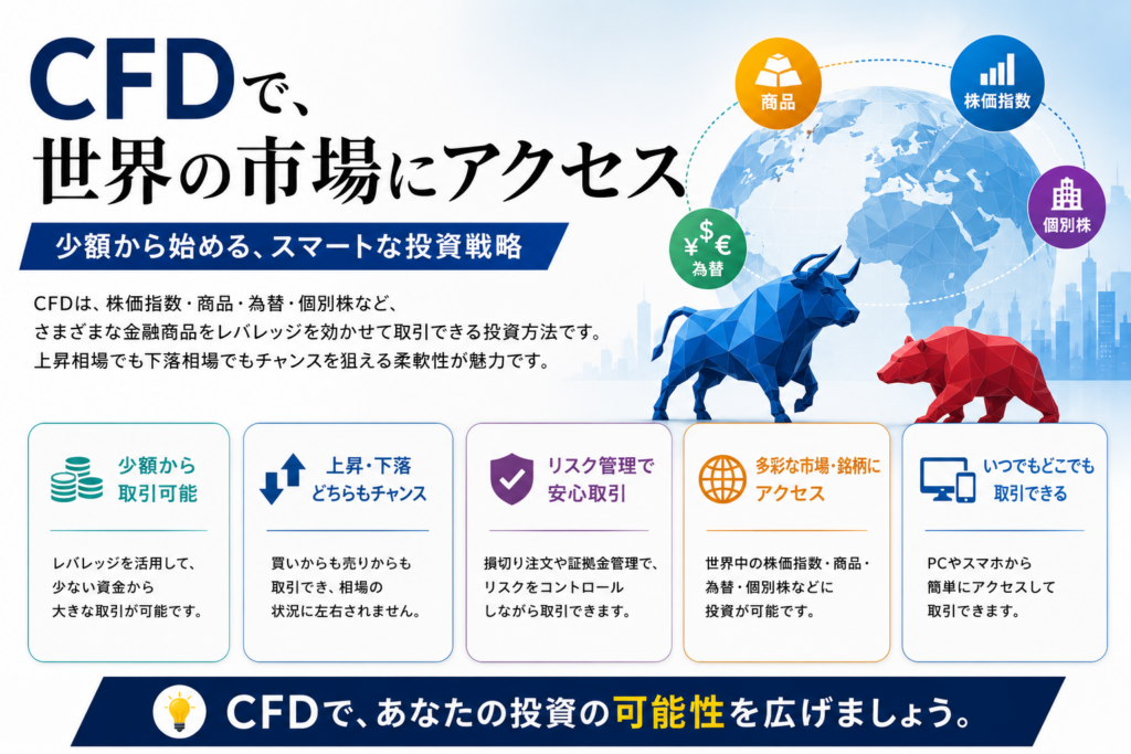CFDで大きな利益を目指すことは可能?リスクや注意点を徹底解説 CFDで大きな利益を出している人はいる?